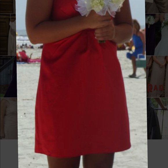 Red dress - Picture 6 of 6